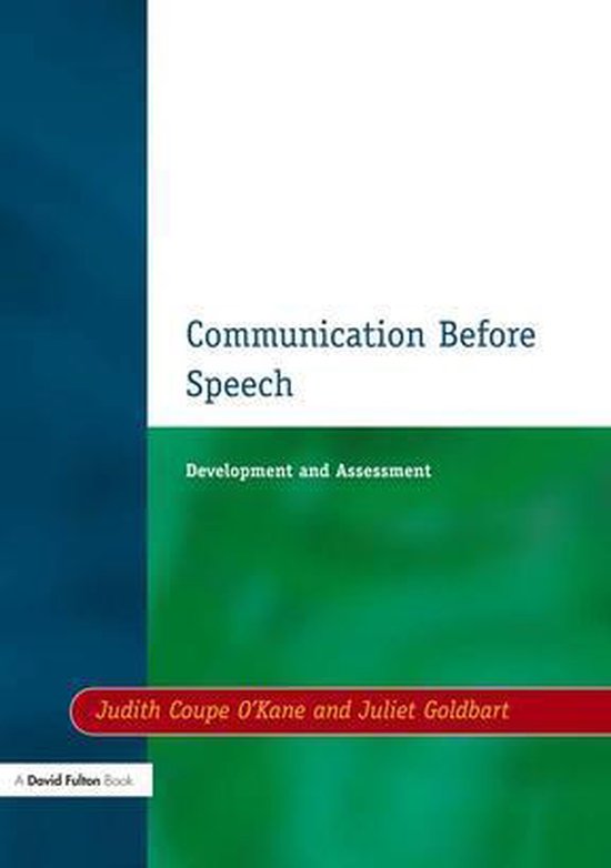 Communication before Speech - cover