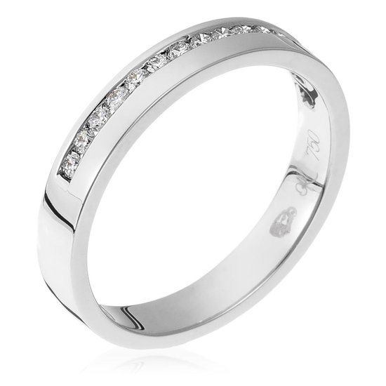 Orphelia RD-3243/56 - Ring - 18 Karaat Witgoud / Diamant 0.26 ct