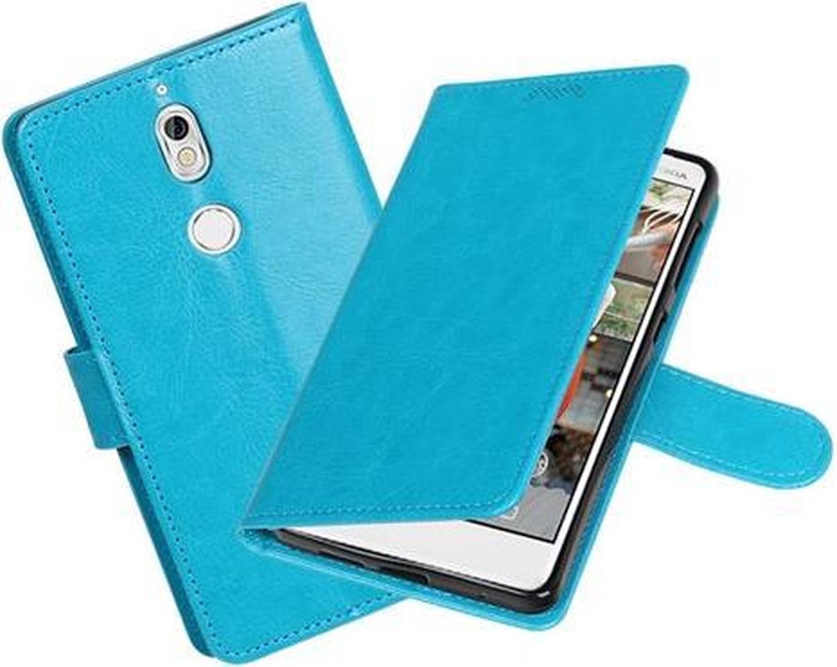 BestCases - Turquoise Portemonnee booktype hoesje Nokia 7