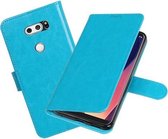 BestCases - Turquoise Portemonnee booktype hoesje LG V30