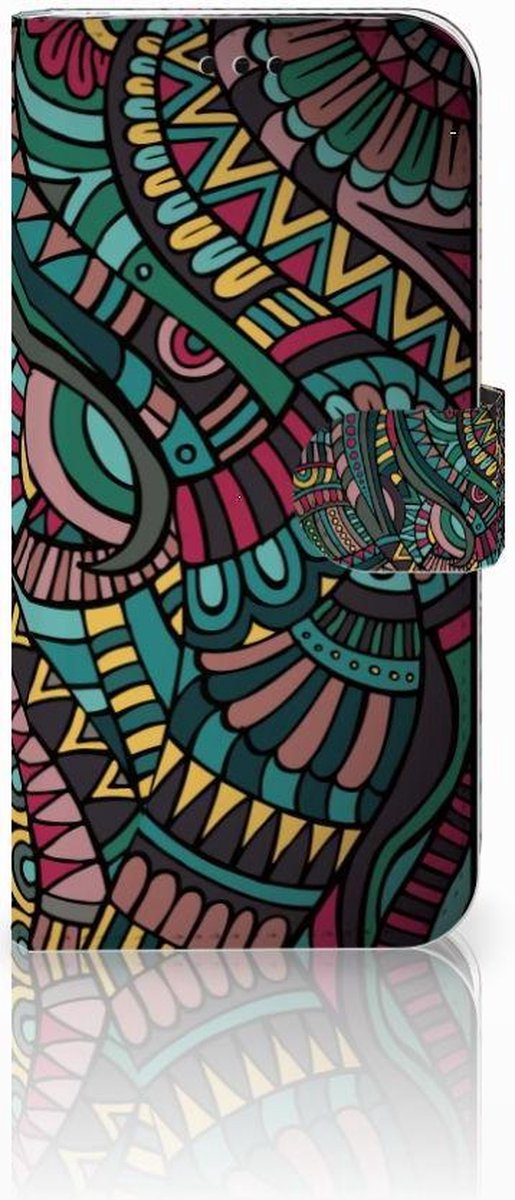 Book Case voor Samsung Galaxy J5 2017 Telefoon Hoesje Aztec