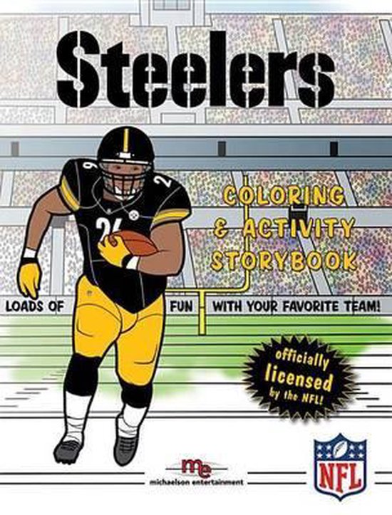 Pittsburgh Steelers Coloring & Activity Storybook, Brad M Epstein