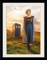 Framed collector print ingelijsd 30 x 40cm Doctor Who 13th Doctor