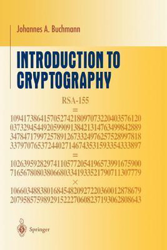 Introduction to Cryptography - cover