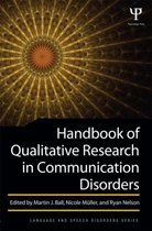 Handbook of Qualitative Research in Communication Disorders