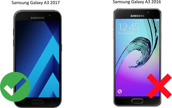 munt Onbeleefd zuur Samsung Galaxy A3 (2017) - Volledige 360 Graden Bescherming (Voor en  Achterkant) Edged... | bol.com