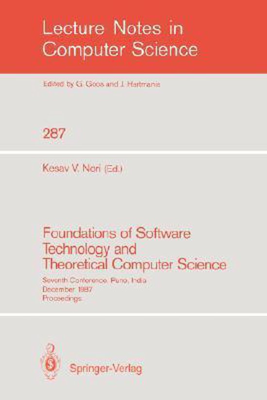 Foundations of Software Technology and Theoretical Computer Science ...