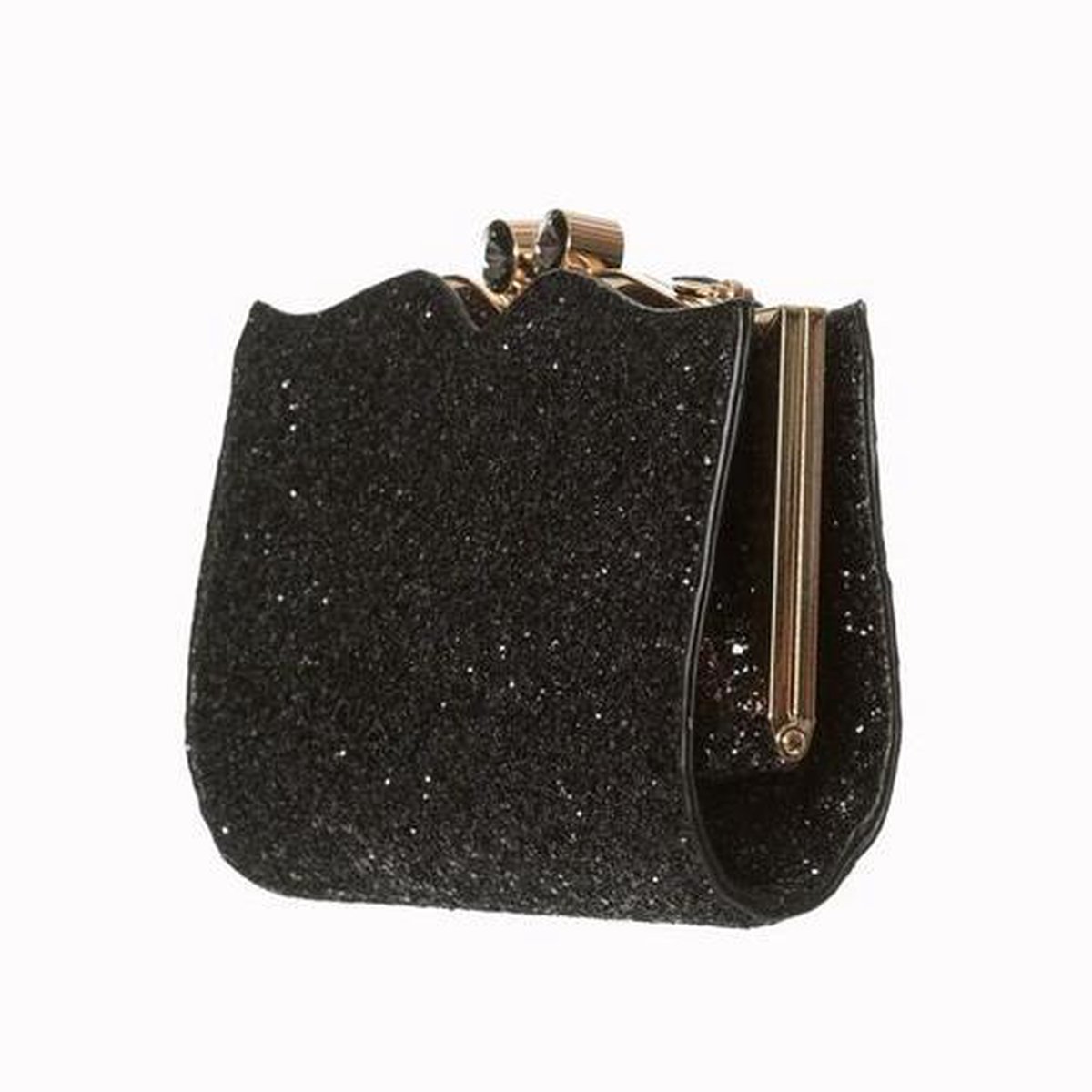 Siepificius Vrouwen Avondtas Party Banket Glitter Tas Ketting Schoudertas Zwart 25,5x6x11,5 cm, Set van 2 (Beige Medium), Medium