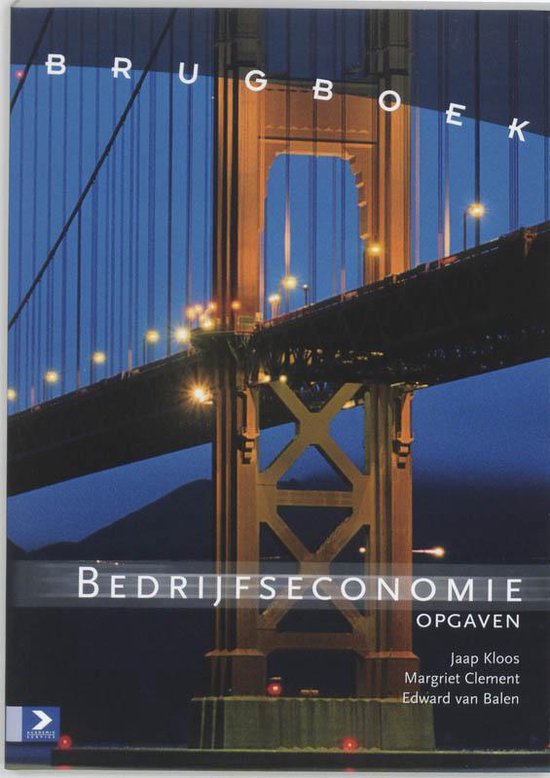 Cover van het boek 'Brugboek Bedrijfseconomie / Opgaven / druk 1' van J. Kloos en  Balen