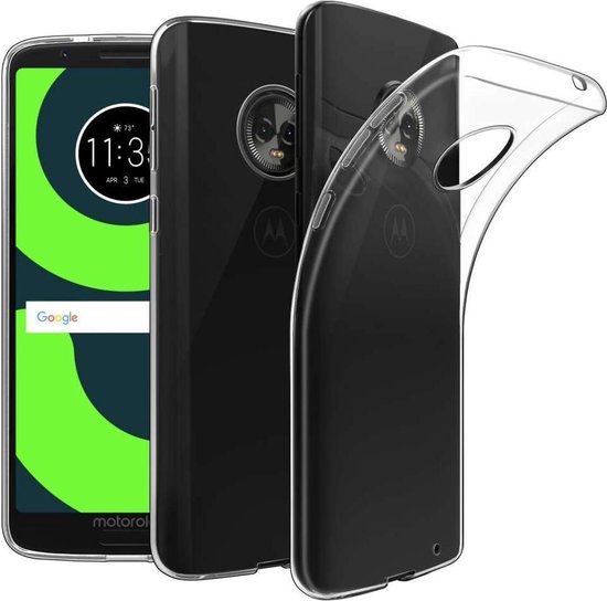 Motorola Moto G6 hoesje - Soft case - transparant | bol.com