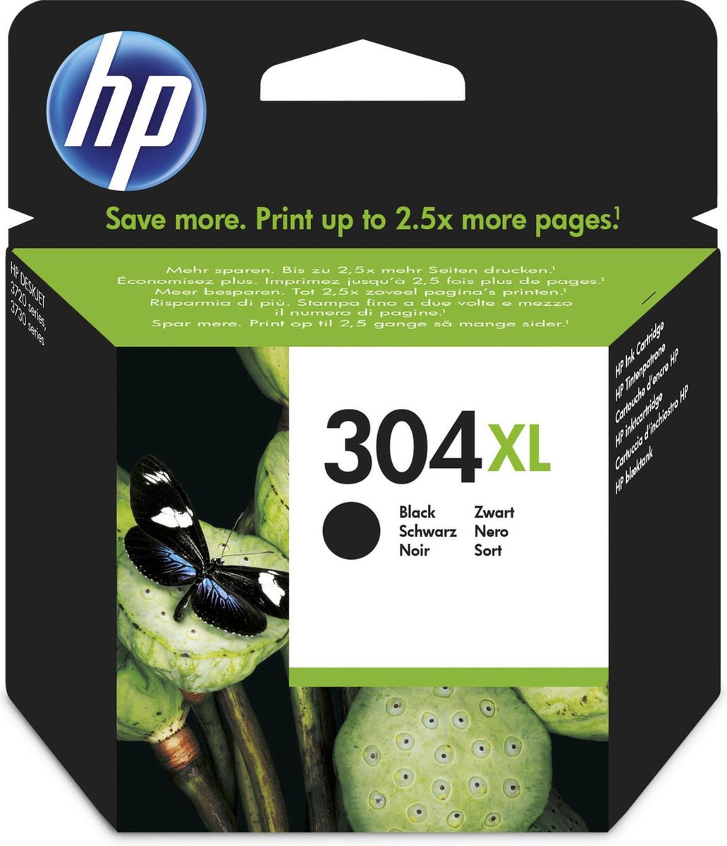 bol.com | HP 304XL - Inktcartridge / Hoge capaciteit / Zwart