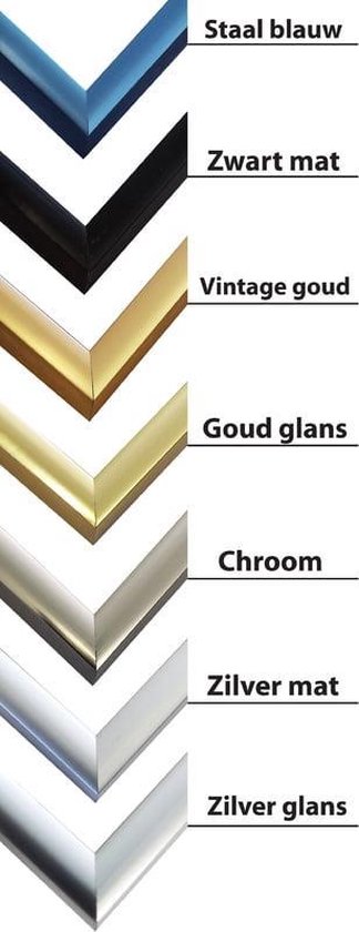 Homedecoration Almelo - Cadre photo - Format photo - 32 x 93 cm - Noir