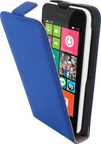 Mobiparts - blauwe premium flipcase voor de Nokia Lumia 530