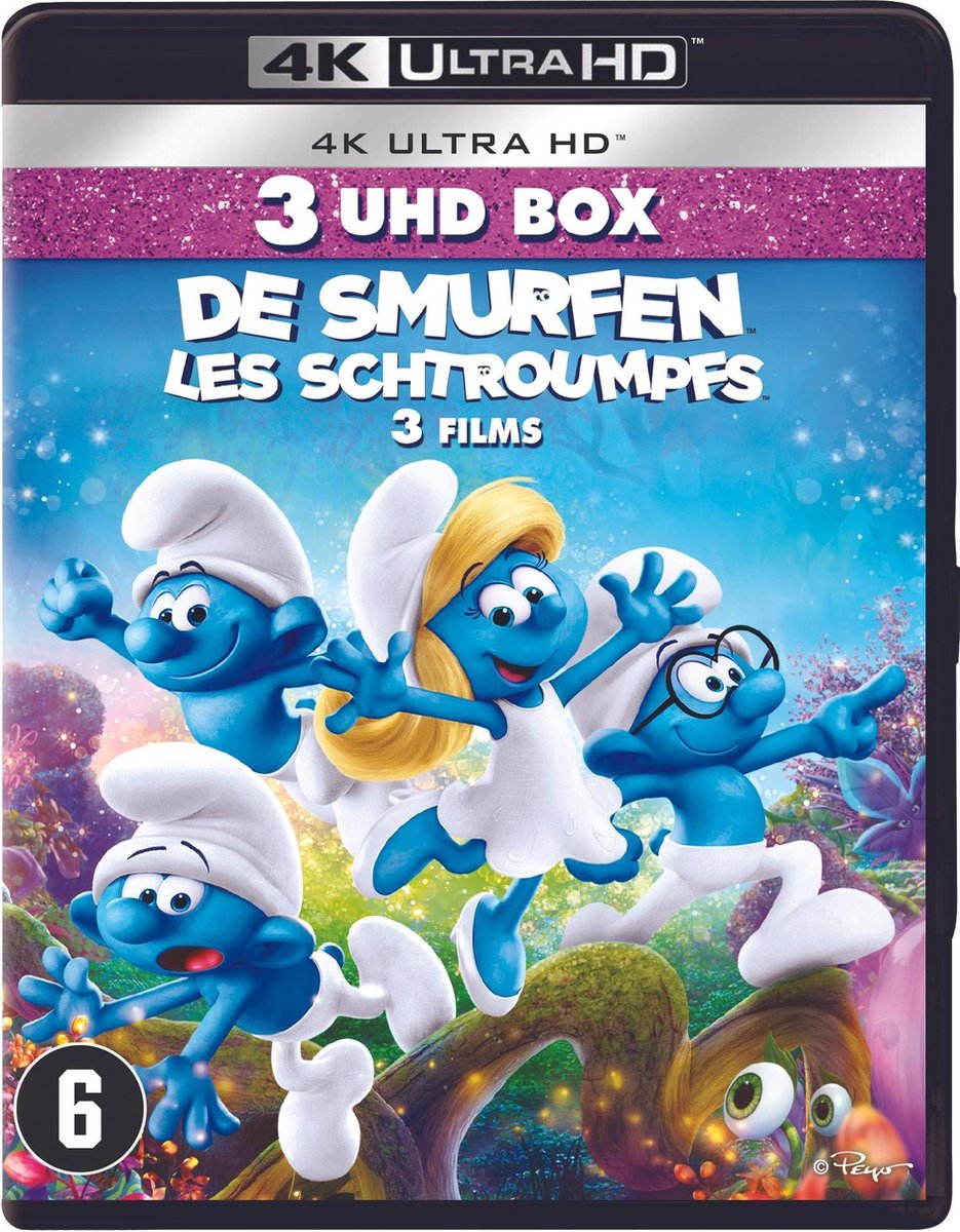 The Smurfs 1/2/3 (4K Ultra HD Blu-ray)-