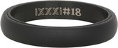 iXXXi Jewelry - Vulring - Black Wood - Zwart - 4mm - Maat 17