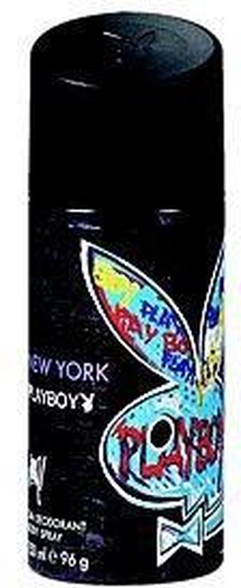 2 stuks playboy new york deodorant spray 150ml | bol.com