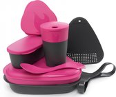 Light My Fire MealKit 2.0 Campingservies en keukenuitrusting grijs/roze