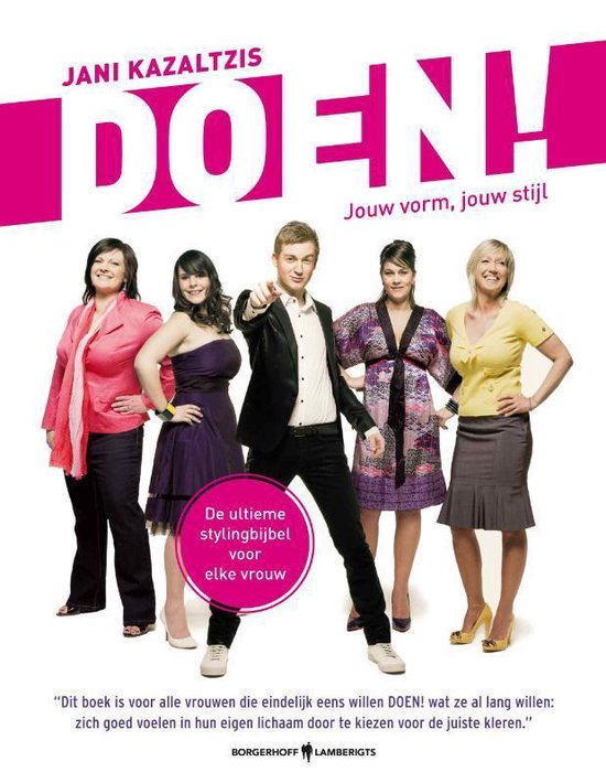 Cover van het boek 'Doen!' van Jani Kazaltzis