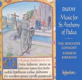 Dufay: Music for St Anthony of Padua / Andrew Kirkman
