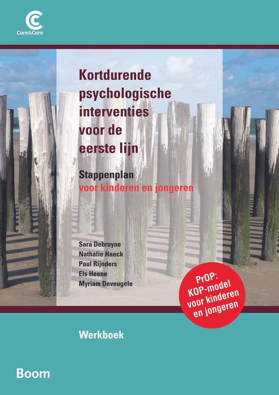 Cover van het boek 'KPI- Kortdurende psychologische interventies voor de eerste lijn / deel werkboek / druk 1'