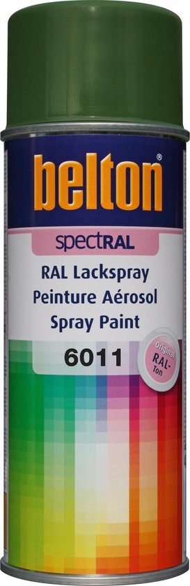 Spuitbus RAL 6011 Resedagrün 400ml | Bol