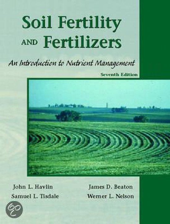 Soil Fertility and Fertilizers 9780130278241 John Havlin Boeken