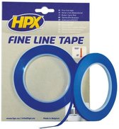 Fine line tape (lineerband) - blauw 6mm x 33m