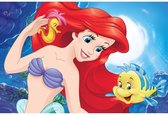 Disney Kleine Zeemeermin - Badmat - 40 x 60 cm - Multi