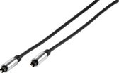 Vivanco 41827 Glasvezel kabel 3 m ODT TOSLINK Zwart