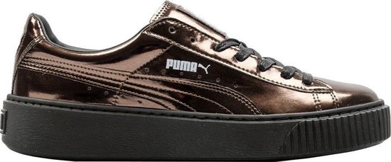 Puma Sneakers Platform Metallic Dames Bruin Maat 37 | bol.com