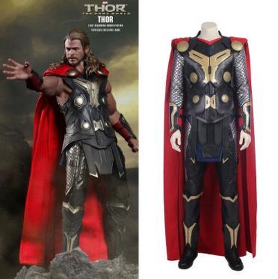 Thor kostuum voor volwassenen - Verkleedkleding - Superhelden kostuum -  superhelden... | bol