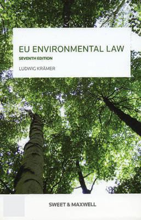 EU Environmental Law 9780414023314 Ludwig Kramer Boeken Bol