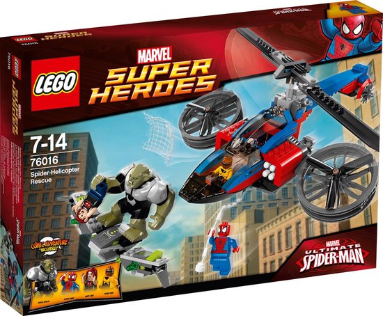 LEGO Super Heroes Spider-Helikopter Redding - 76016