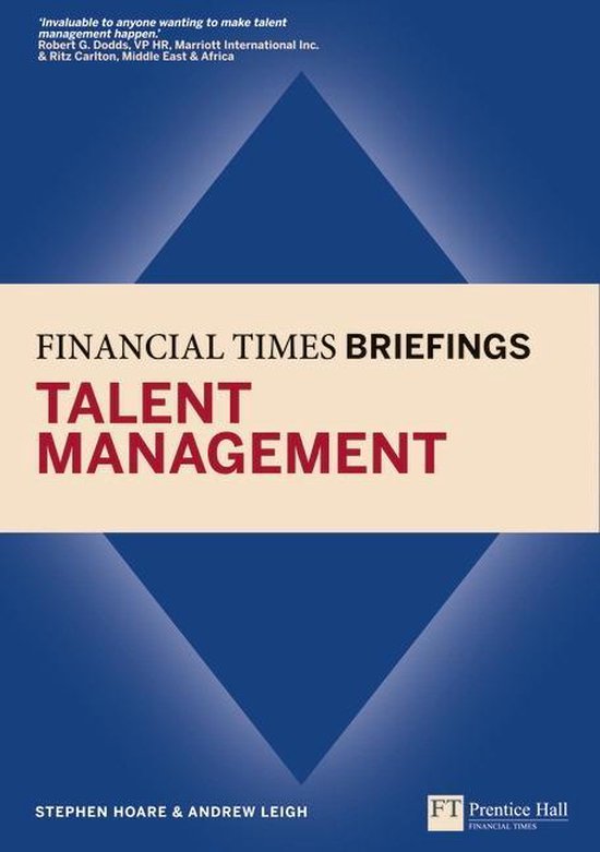 Talent Management: Financial Times Briefing - cover