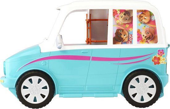 Schijnen verf hack Barbie Puppy Mobile - Barbie Camper | bol.com