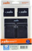 Jupio Kit: 2x Battery DMW-BLC12E + USB Dual Charger