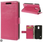 Cyclone wallet case hoesje Samsung Galaxy S5 mini roze