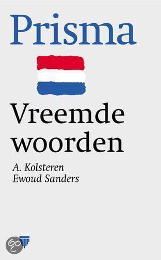 Cover van het boek 'Nederlands vreemde woorden'