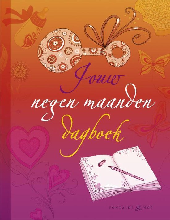 Cover van het boek 'Jouw negen maanden dagboek' van E.  Reinders