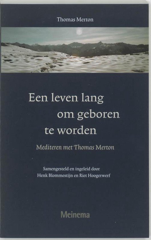 Cover van het boek 'Een leven lang om geboren te worden'