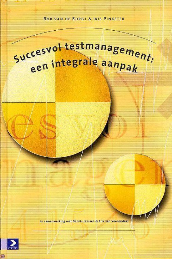 Cover van het boek 'Succesvol testmanagement' van Iris Pinkster en Dennis Janssen