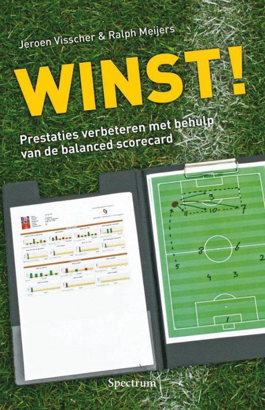 Cover van het boek 'Winst!' van Ralph Meijers en Jeroen Visscher