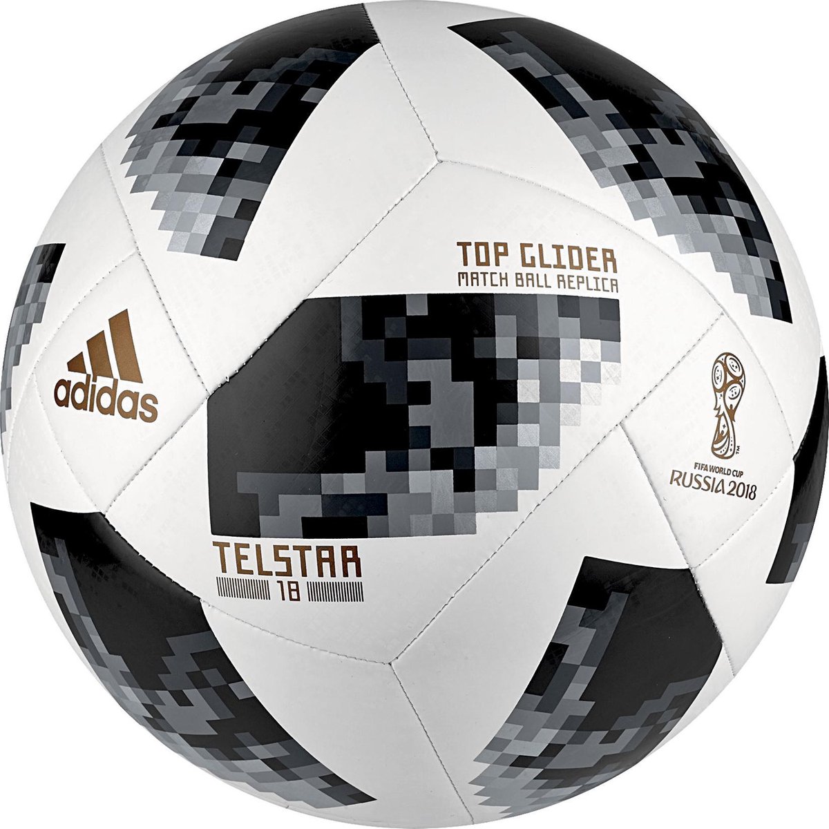 adidas Telstar 18 WK Bal Top Glider - Voetbal -maat 5 | bol.com