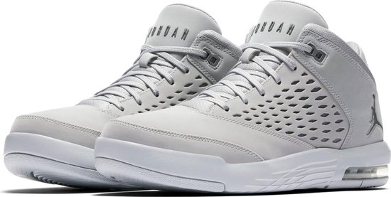 Nike Jordan Flight Origin 4 Basketbalschoenen - Mannen - licht grijs