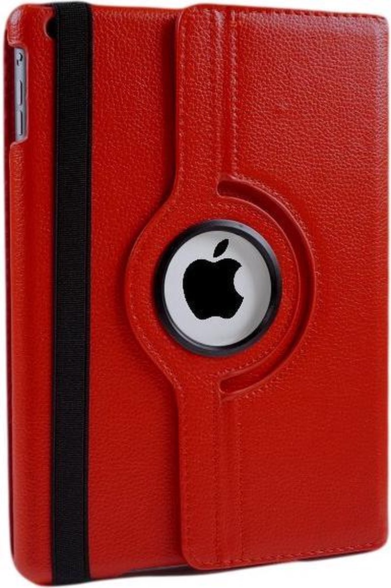 Apple iPad mini 1/2/3 cover draaibare hoes rood. Merk Jantje Splinter