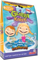 Glibbi Knisti 9-Pack - Slijm voor in bad - vanaf 3 jaar - dermatologisch getest