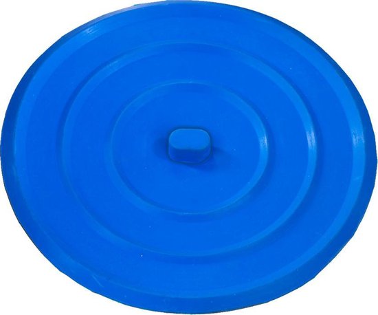 Bouchon d'évier en silicone Silicone Ø 11 cm. - Bleu