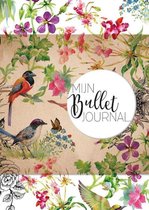 Mijn Bullet Journal “Birds” + 1 x BuJo Liniaal + 3 Sakura Pigma Micron Fineliners Zwart, Rood en Groen