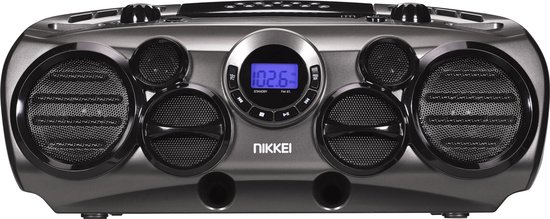 Nikkei NPRC90AT portable radio met CD-Speler, USB en AUX-in