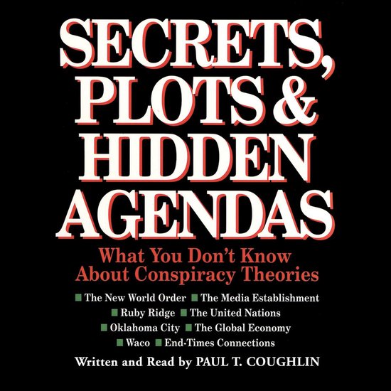 Secrets, Plots, and Hidden Agendas - cover